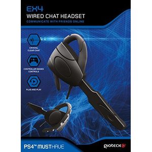 Gioteck EX4 Micro Casque avec fil pour PS4