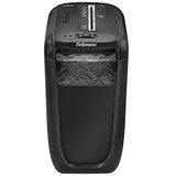 Fellowes 4630601 Powershred Papierversnipperaar, 10 Vellen Micro-Cut (P-5) met veiligheidsslot, voor thuis/thuiskantoor, zwart