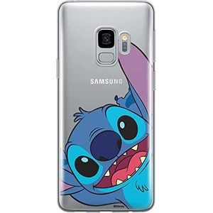 ERT GROUP Beschermhoes voor Samsung S9, origineel en officieel gelicentieerd Disney-motief Stich 016, perfect aangepast aan de vorm van de mobiele telefoon, gedeeltelijk bedrukt