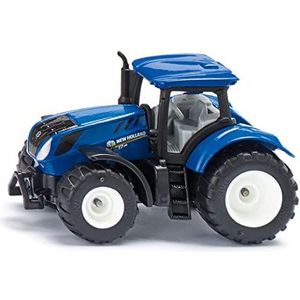Siku Tractor New Holland 6,7 Cm Die-cast 1:87 Blauw