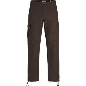 JACK & JONES Jpstkane Jjbarkley Cargobroek Noos cargobroek voor heren, Donker beige