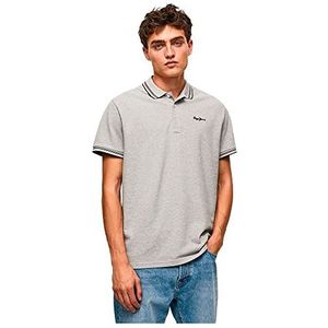 Pepe Jeans Jett Heren T-shirt, Grijs, XS, grijs.