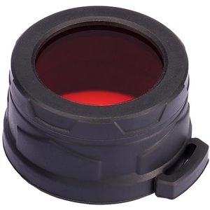 Nitecore NFR40 filter voor zaklamp, rood