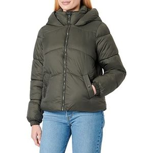 VERO MODA VMUppsala Korte damesjas met capuchon, Khaki (stad)