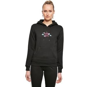 Miss Tee Mst059-baby Girl Hoody Dames Hoodie (1 stuk), zwart.