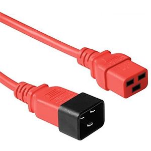 Advanced Cable Technology C19 stroomkabel C20-1,80 m rood