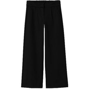 Bestseller A/S Nkfnimma Straight Pant Noos broek voor meisjes, zwart.