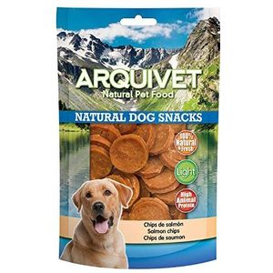 Arquivet Natural Dog Snacks - zalmchips - Natural Dog Snacks - 350g