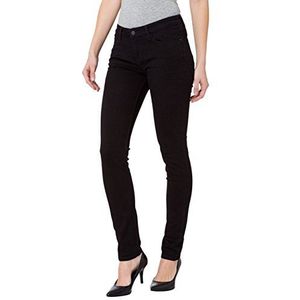 Cross Adriana dames jeansbroek, zwart (200)