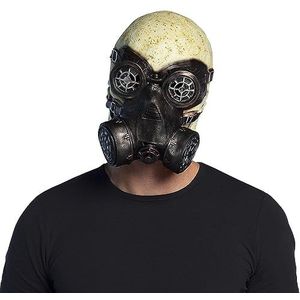 Boland Latex horrormasker voor volwassenen, Halloween- en carnavalsmasker, kostuumaccessoire voor themafeesten