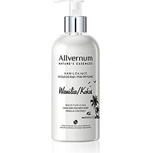 ALLVERNUM NATURE'S ESSENCES Hand- en douchezeep vanille/kokos 300 ml