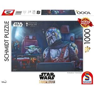 Schmidt - Thomas Kinkade: Star Wars, The Mandalorian Two for the Road (1000 Pieces) (SCH7378)