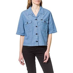 Lee Shortsleeve Jacket dames denim jas, Lichte linnen