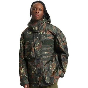 Brandit Tactic Performance Outdoor Jacket Army, bescherming van de buitenzakken, Camouflage