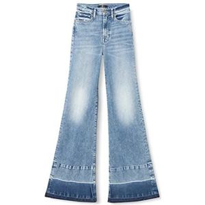 7 For All Mankind JSWDU940 Damesjeans, lichtblauw, normaal, lichtblauw, één maat, lichtblauw