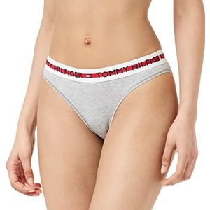 Tommy Hilfiger Bikinislip voor dames (1 stuk), Grijs (Mid Grey Heather)