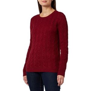 Colina Pull tricoté pour femme, Rouge, XL-XXL