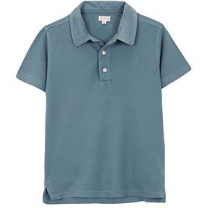 Gocco Basic poloshirt voor kinderen, Blauw, 3-4 jaar