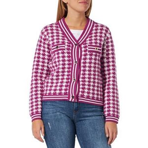 SIDONA Cardigan pour femme, fuchsia, XL-XXL