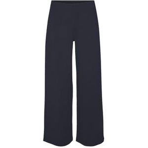 VERO MODA Vmberlin Zamira Mw Wide Pant Noos Damesbroek, Nachtblauw.