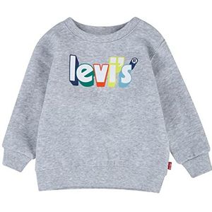Levi's Kids Baby jongens sweatshirt lichtgrijs 12 maanden, Lichtgrijs