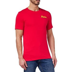 G-STAR RAW T-shirt Photographer Graphic Slim Homme, Rouge (Acid Red D22804-336-a911), S