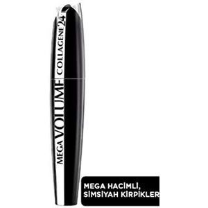 L'Oreal Mascara Paris Mega Volume Collageen 24H Extra Zwart