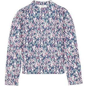 Garcia T-shirt à manches longues pour fille, Bleu chiné (9112), 134