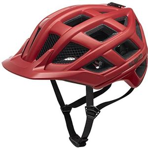 KED Crom Crimson Fietshelm, mat rood, maat L (57-62 cm)