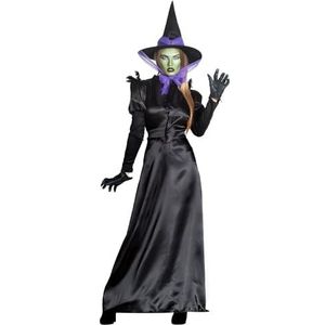 Boland Costume de sorcière corbeau pour adulte, costume de carnaval, ensemble de costume pour Halloween, carnaval et fête à thème