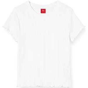 s.Oliver T-shirt voor meisjes, 0100 Wit