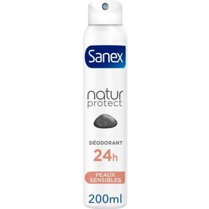 Sanex Sanex Natur Protect Deodorant voor de gevoelige huid, aluinsteen, spray, 200 ml
