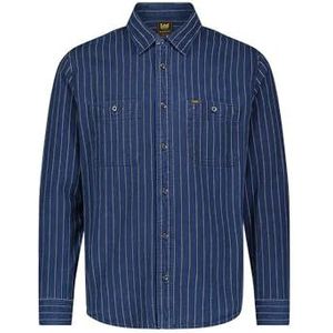 Lee Heren T-shirt, indigo, L, Indigo