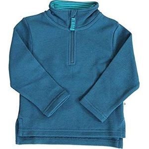 Leela Cotton Troyer, Donau Blue Pullover Kids Unisex, Blauw - Donau