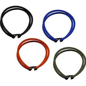 Tatonka Uniseks - Volwassene siliconen band L 4 stuks gesorteerd L (23 cm)