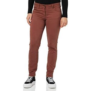 TOM TAILOR Alexa Skinny Fit damesbroek, 30041 donkerbruin, 42W/30L, 30041, donkerbruin