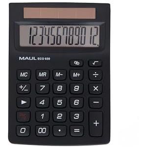 MAUL Desktop rekenmachine ECO 650, zwart