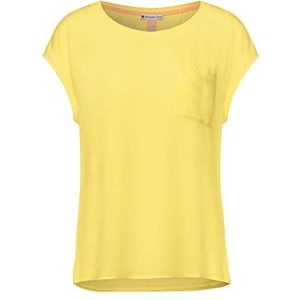 Street One t-shirt dames, merry yellow