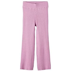 Name It Nkfnikosta Pantalon large en tricot pour fille, Raisin fumé, 152