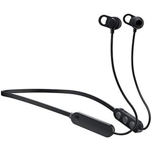 Skullcandy Jib+ draadloze in-ear hoofdtelefoon, 6 uur batterij, microfoon, werkt met iPhone, Android en Bluetooth-apparaten, zwart