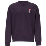 s.Oliver 2155938 Peanuts® sweatshirt met opdruk voor heren, Paars 48d4, M