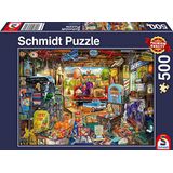 Schmidt Spiele 58972 Garage vlooienmarkt, puzzel van 500 stukjes