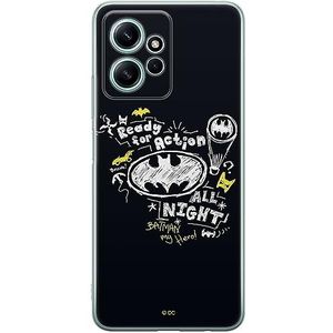 ERT GROUP Coque de téléphone portable pour Xiaomi REDMI NOTE 12 4G Original et sous licence officielle DC motif Batman 014 parfaitement adapté à la forme du téléphone portable, coque en TPU