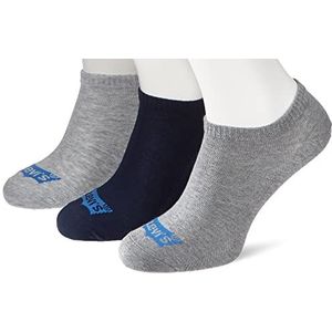 Levi's Batwing Logo sneakers, uniseks, 3 stuks, grijs/blauw