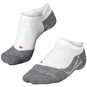 FALKE RU4 Onzichtbare loopsokken voor dames, katoen, wit, zwart, meerdere kleuren, sokken, hardlopen, ademend, sneldrogend, anti-bubbelbescherming, 1 paar