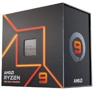 AMD Ryzen 9 7950X processor, 16 kernen/32 threads gedefinieerd, architectuur Zen 4, 80MB L3 cache, 170 W TDP, tot 5,7 GHz Boost-frequentie, Socket AMD 5, DDR5 & PCIe 5.0, geen ventilatie