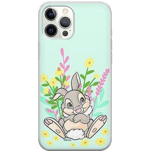 ERT GROUP Originele iPhone 12/12 Pro mobiele telefoonhoes met officiële licentie Disney Thumper 004-patroon perfect passend bij de vorm van de mobiele telefoon, TPU-hoes
