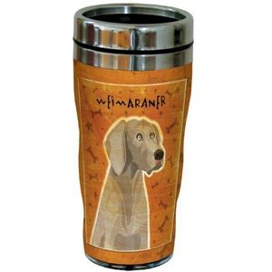 Tree-Greetings sg23996 Weimaraner by John W. Golden reisbeker, 473 ml, roestvrij staal gevoerd, meerkleurig