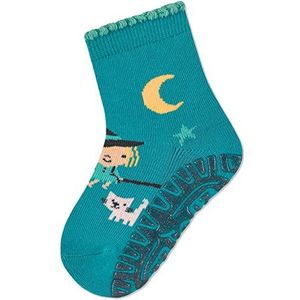 Sterntaler Glitter Flitzer Air Heks sokken, donkerturquoise, normaal babymeisje, donkerturquoise, Eén maat, donker-turquoise