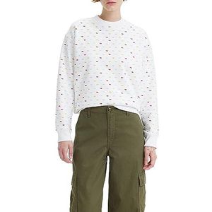 Levi's Graphic Standard Crew Crew Graphic Standard Dames, Mini BATWING PRINT MINI BW